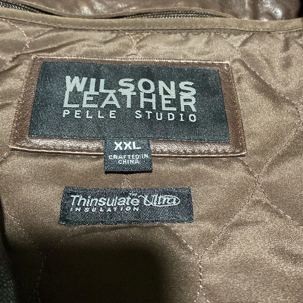 Wilson’s Leather Pelle Studio men’s jacket size 2XL